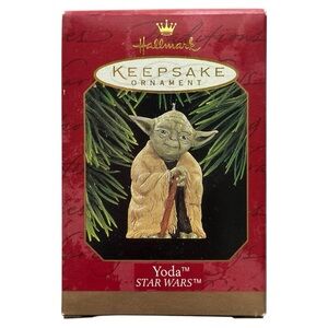 Yoda Star Wars Ornament – Hallmark Keepsake 1997 NEW